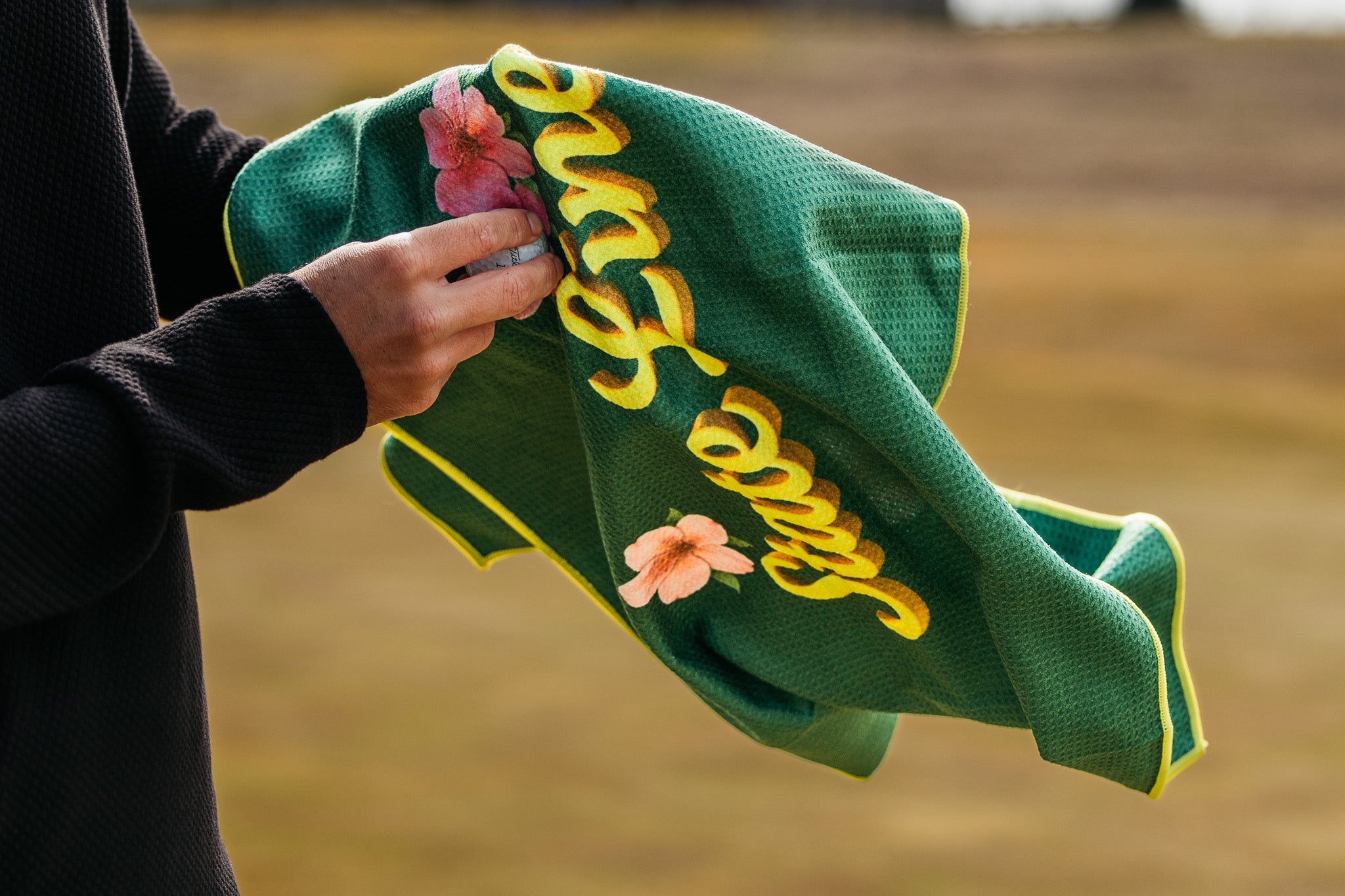 The Azalea Golf Towel